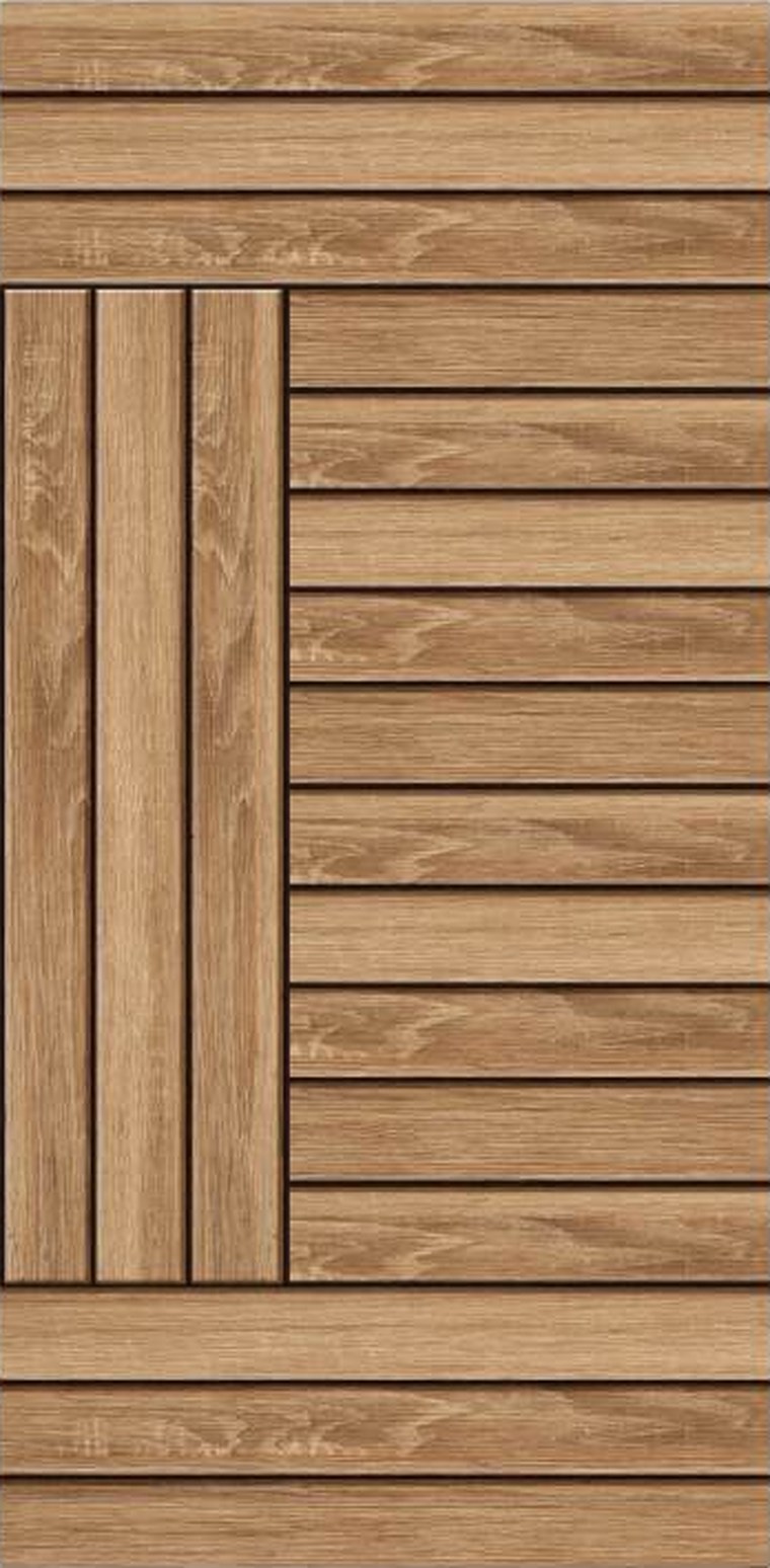 Bamboo Bay designer wooden door, design KDG-023