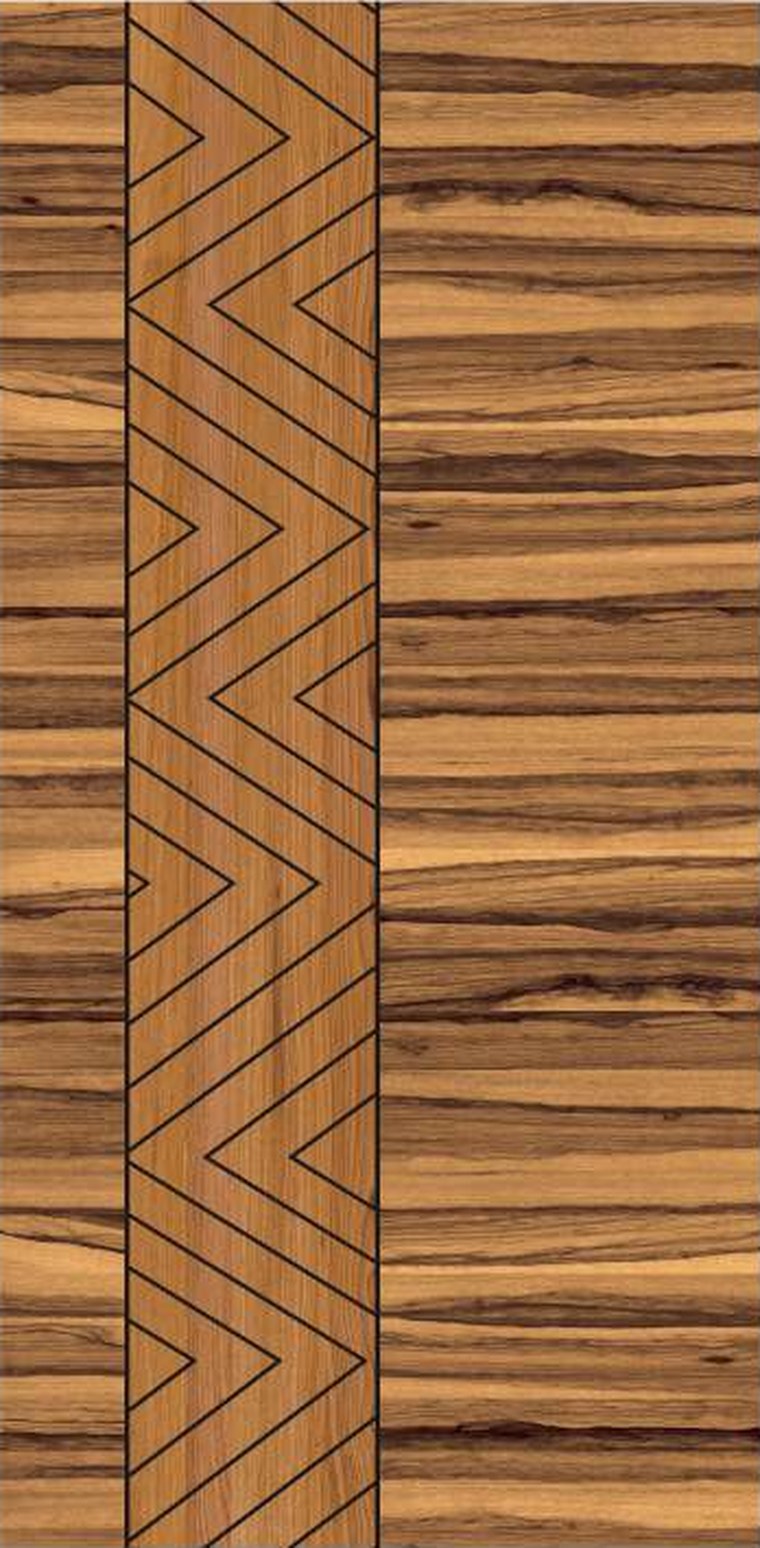 Vertex Weave designer wooden door, design KDG-094