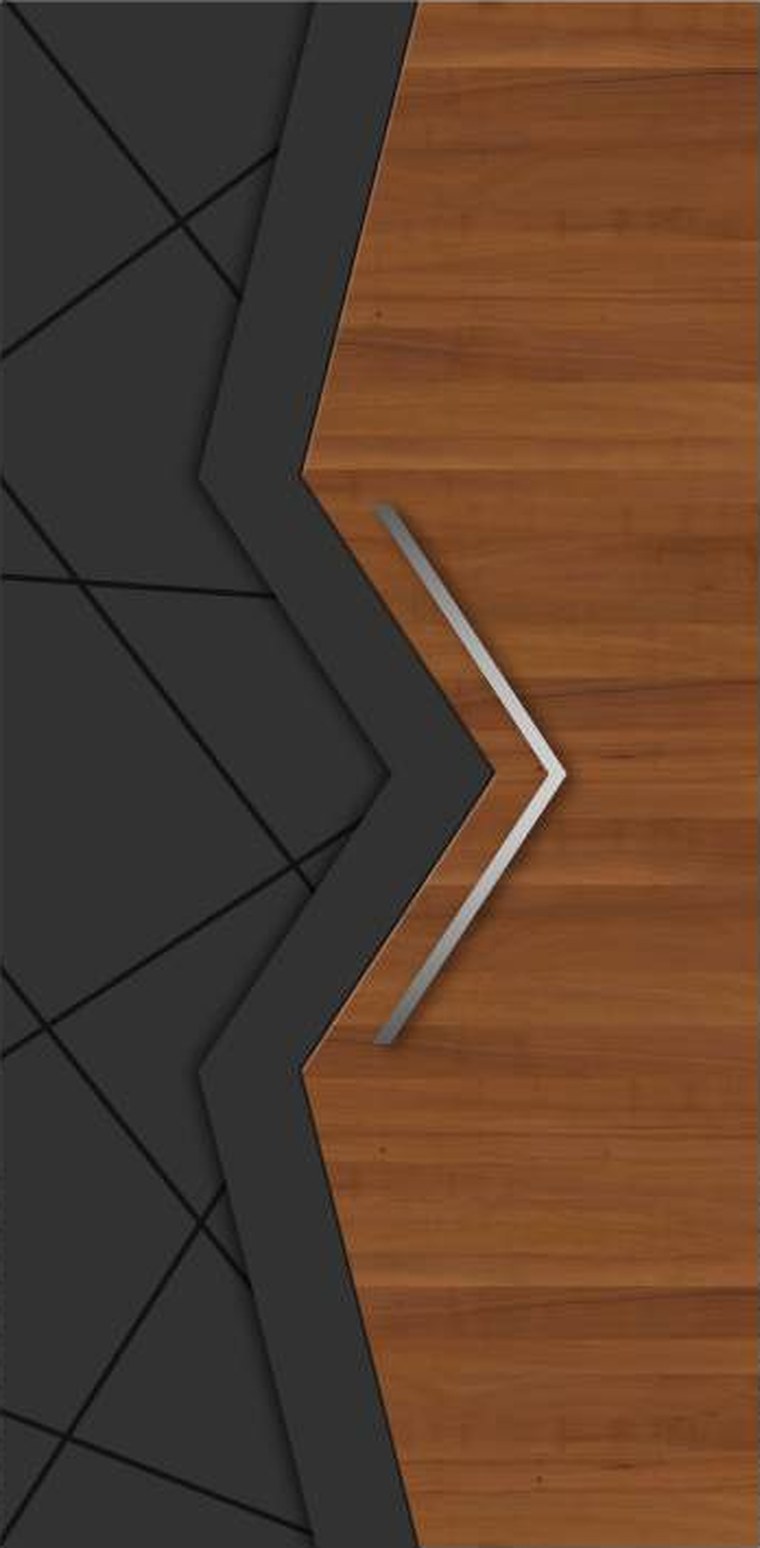 Shadow Chevron designer wooden door, design KDG-041