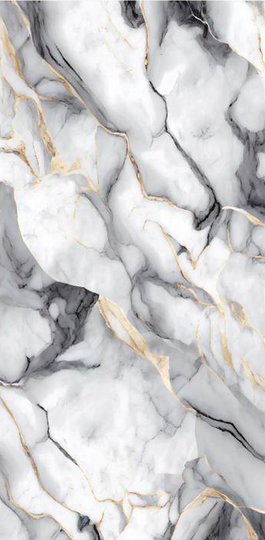 Alpine White marble door finish swatch