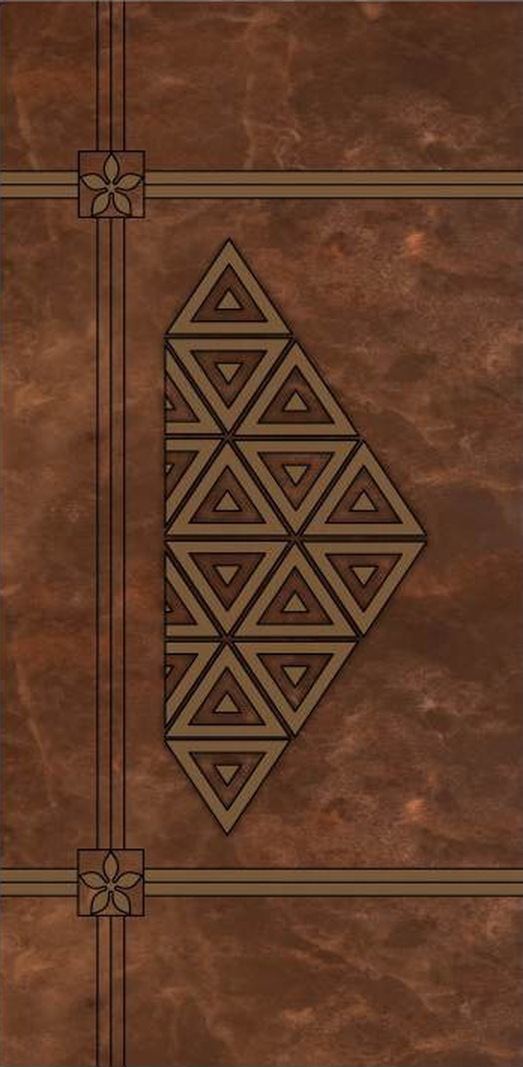 Terra Trellis designer wooden door, design KDG-013