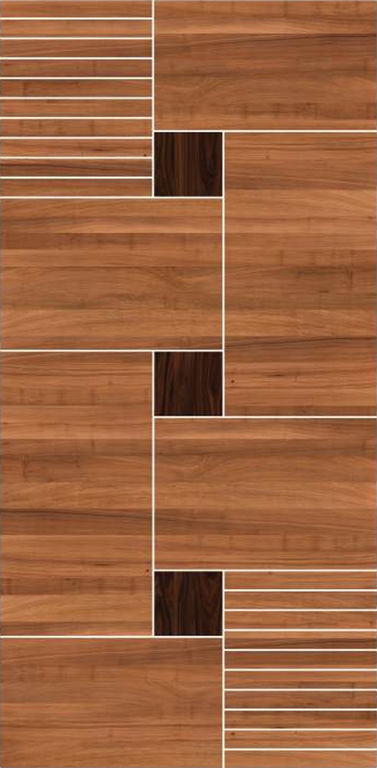 Rift Panel designer wooden door, design KDG-051