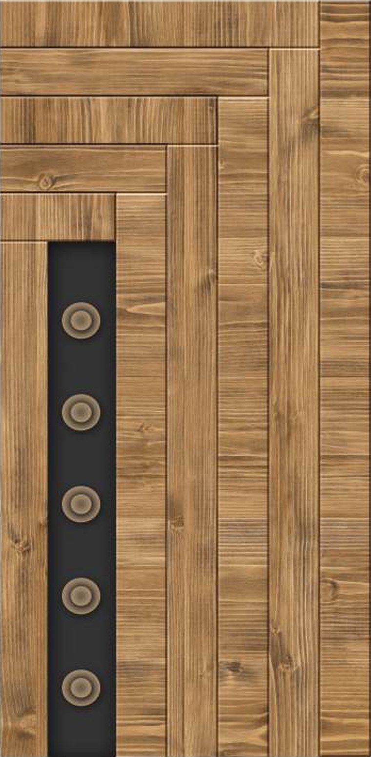 Bead Column designer wooden door, design KDG-042