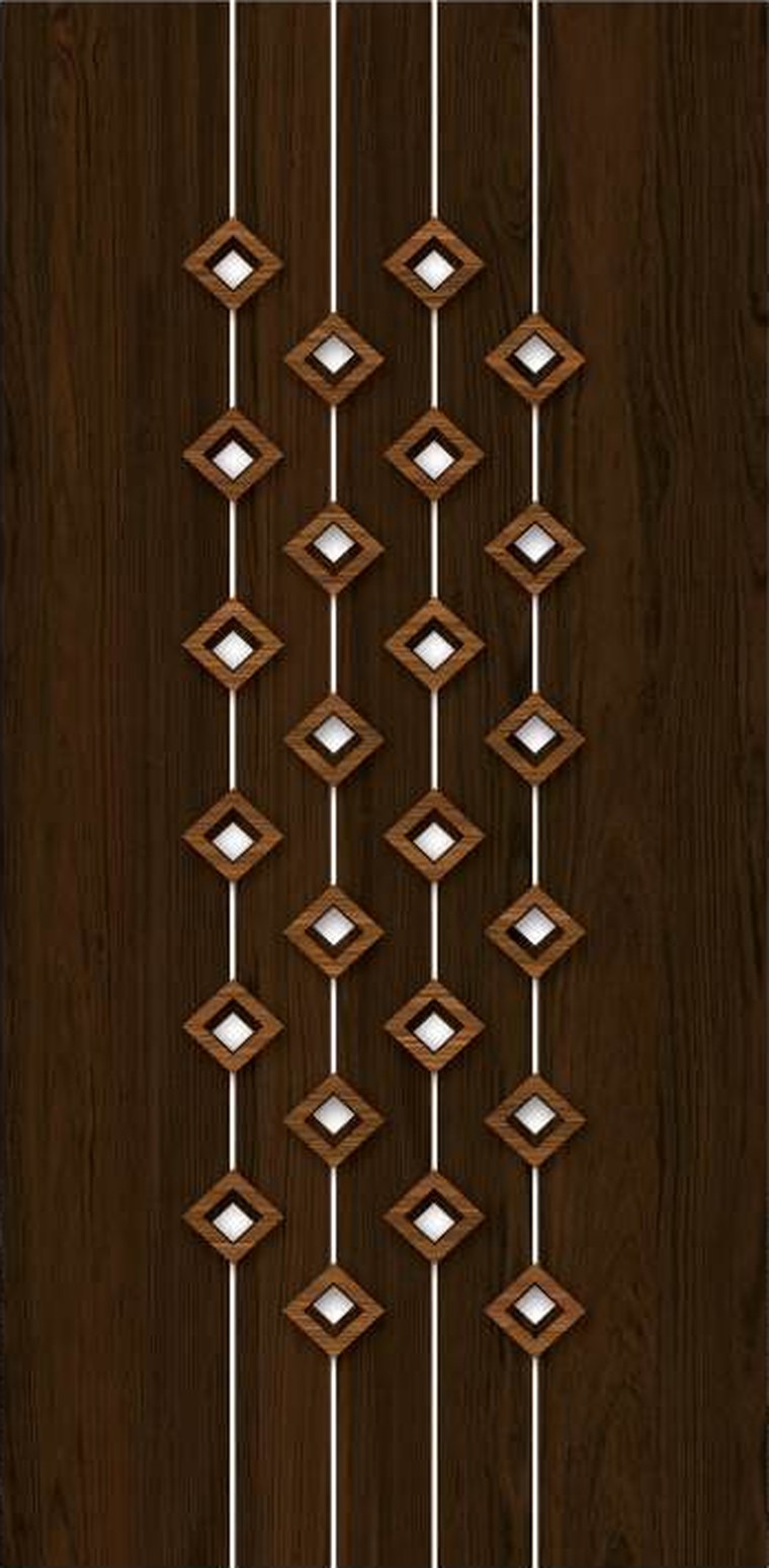 Pearl Cascade designer wooden door, design KDG-027