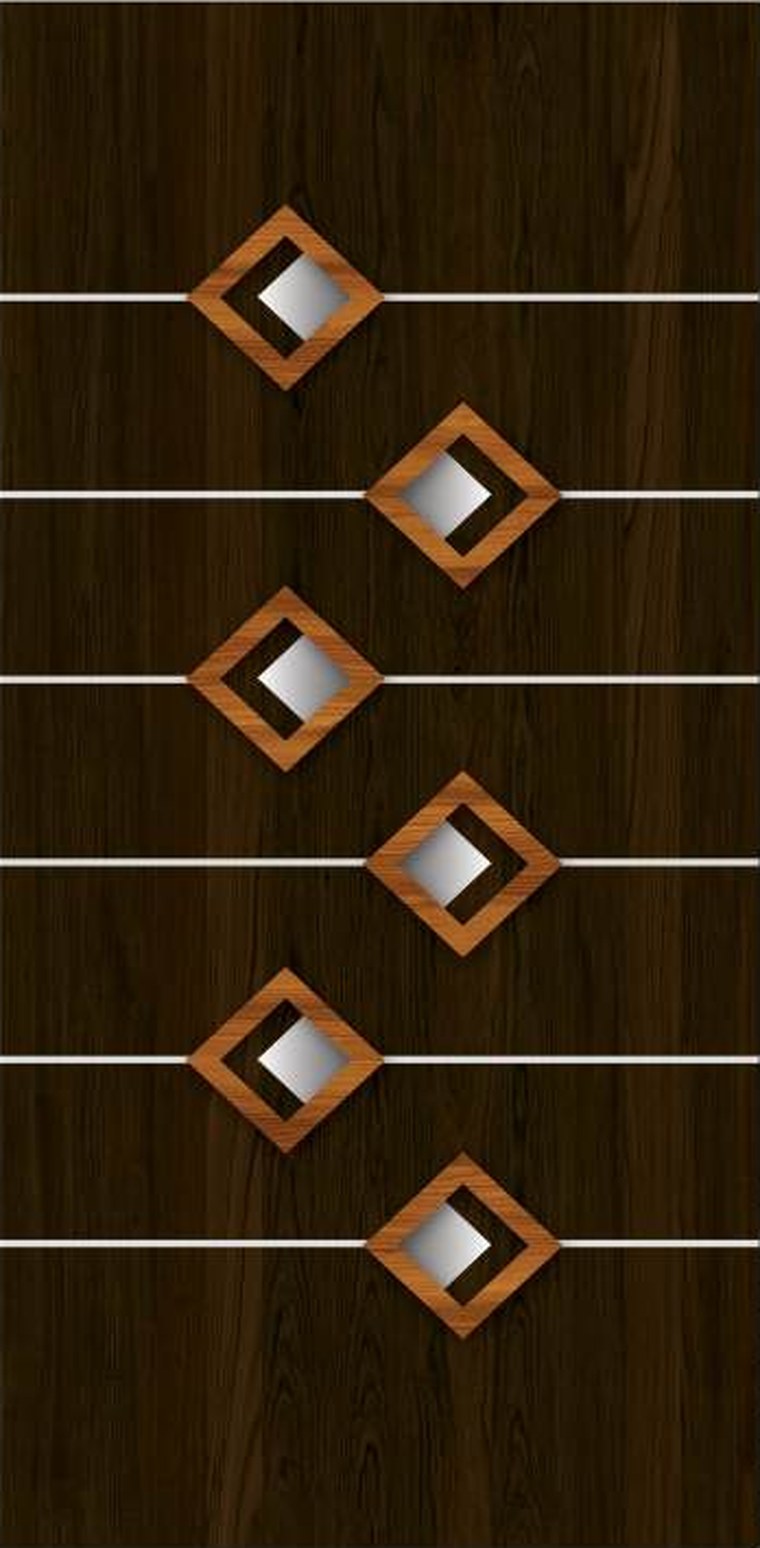Ember Diamonds designer wooden door, design KDG-034