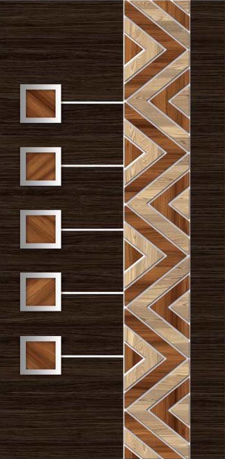 Cascade Steps designer wooden door, design KDG-050