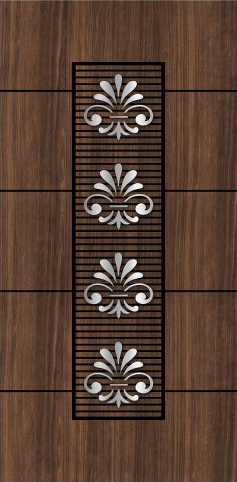 Fleur Column designer wooden door, design KDG-037
